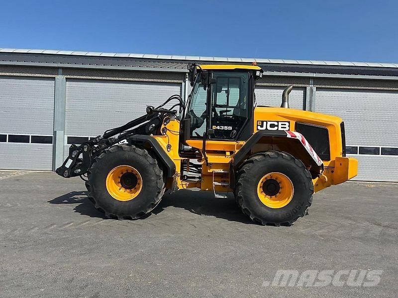 JCB 435S Gumikerekes homlokrakodók