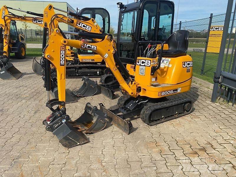 JCB 8008 Lánctalpas kotrók