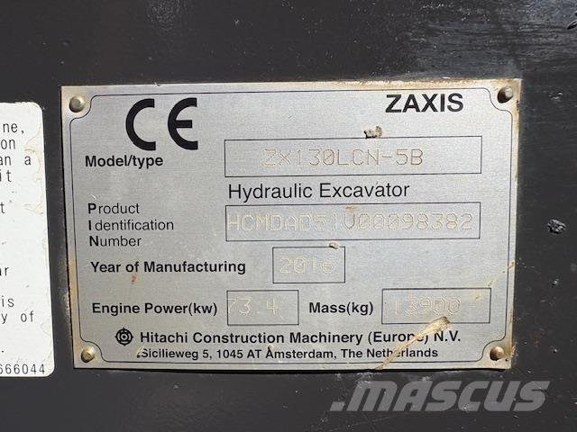 Hitachi ZX130-5 Lánctalpas kotrók