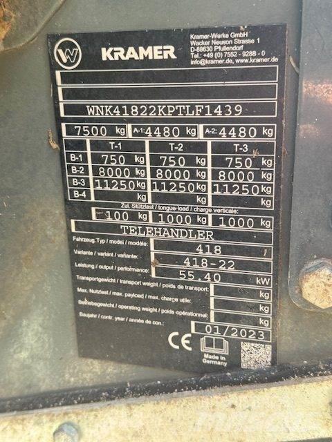 Kramer KT276 Teleszkópos rakodók