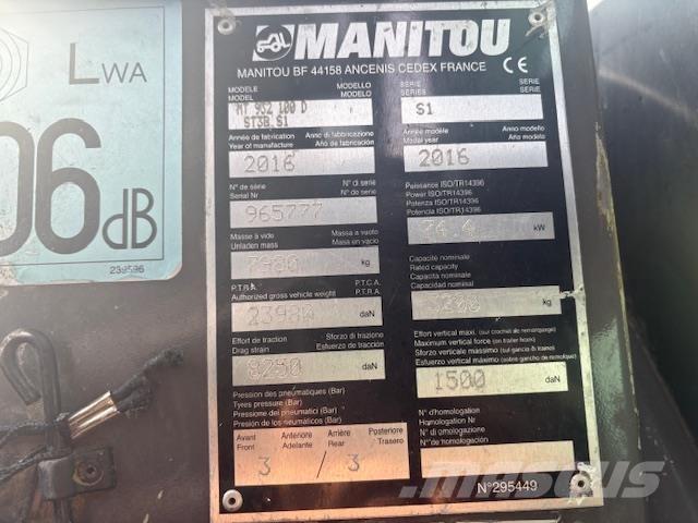 Manitou MT932 Teleszkópos rakodók