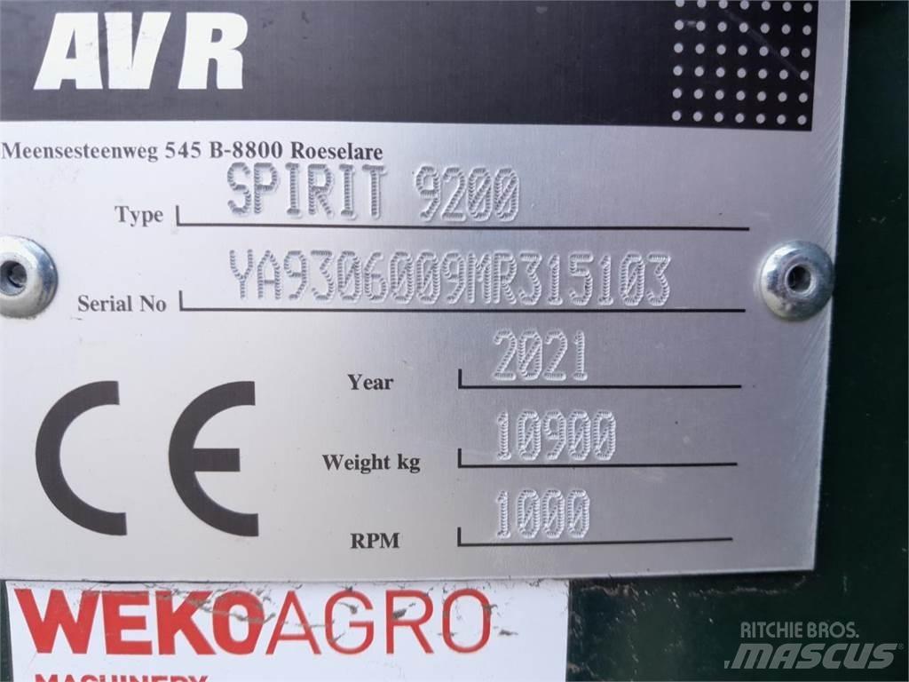 AVR SPIRIT 9200 Burgonya kombájnok és kiszedők