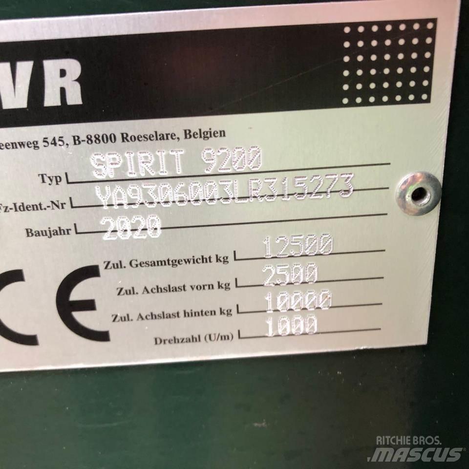 AVR SPIRIT 9200 Burgonya kombájnok és kiszedők