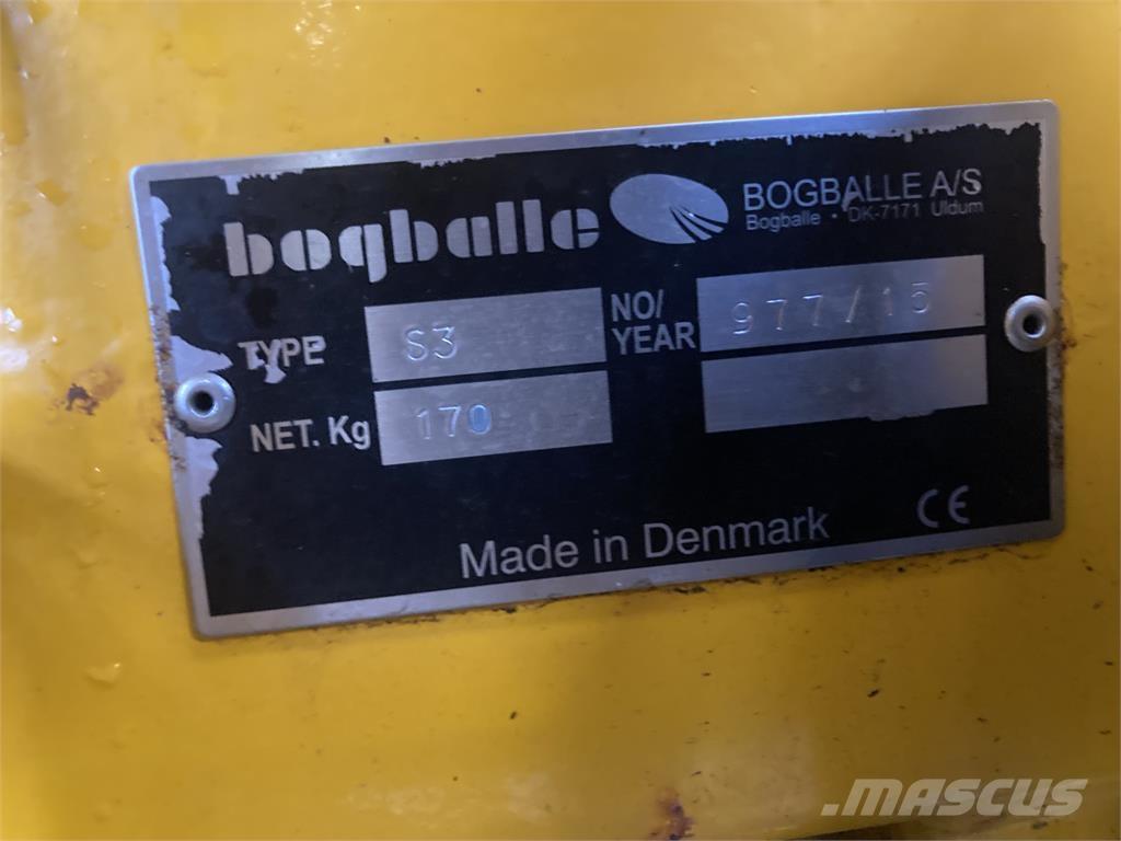 Bogballe S3 Homok és Sószórók