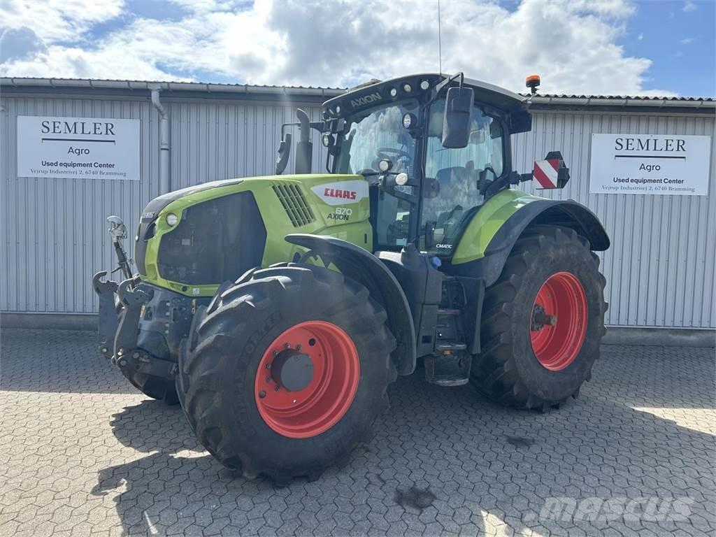 CLAAS AXION 870 Traktorok