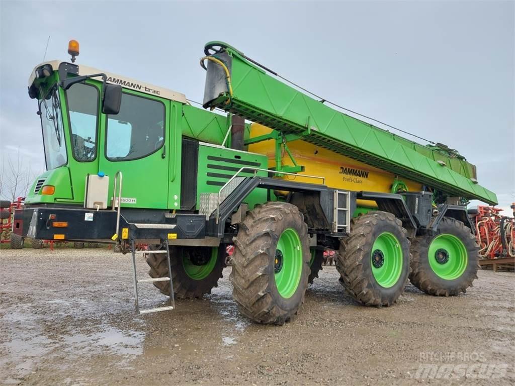 Dammann DTPA 8036 Önjáró trágyaszórók