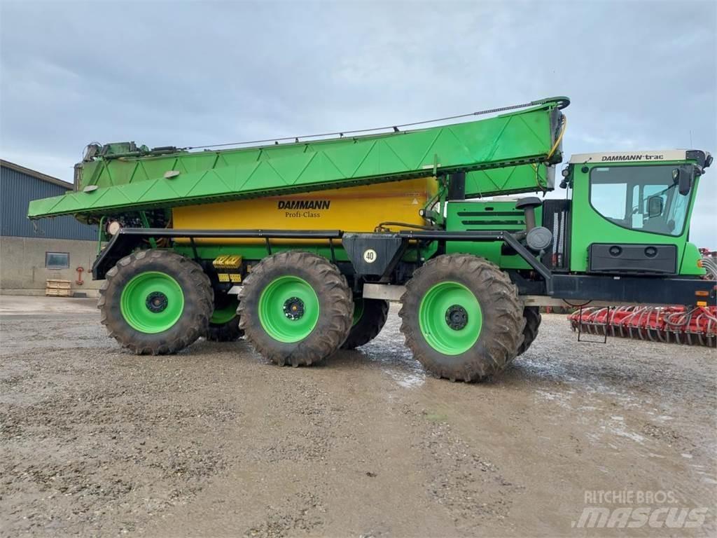 Dammann DTPA 8036 Önjáró trágyaszórók