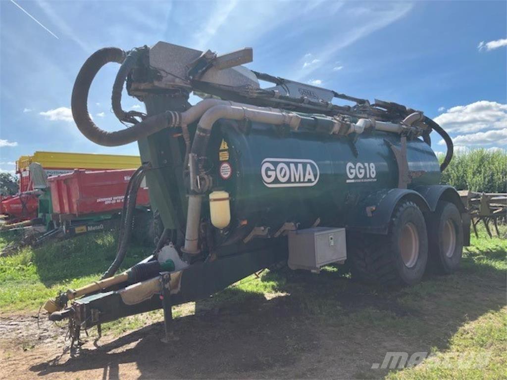 Gøma GG 18 Poranyag tartályos