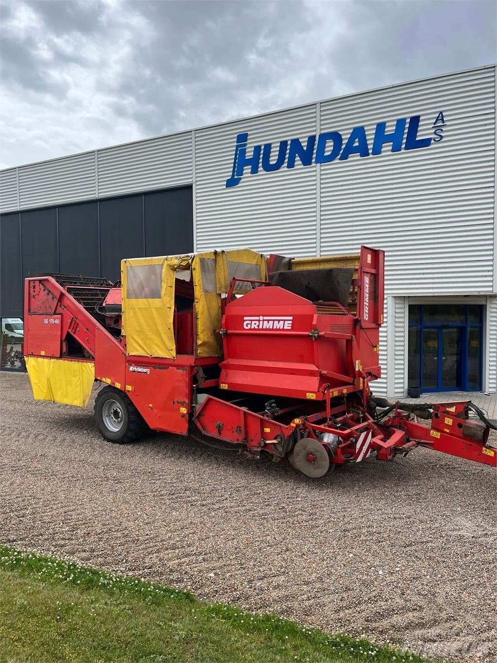 Grimme SE 170-60 Burgonya kombájnok és kiszedők
