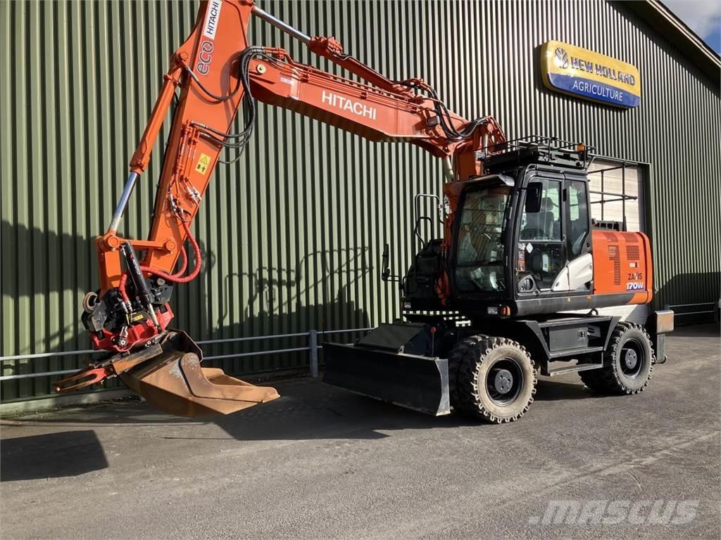 Hitachi ZX170W-6 Gumikerekes kotrók