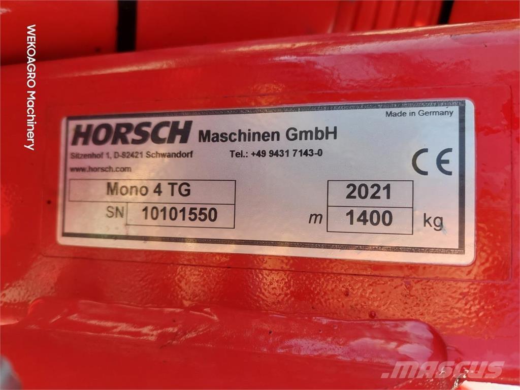 Horsch Mono 4 TG Talajlazító ekék