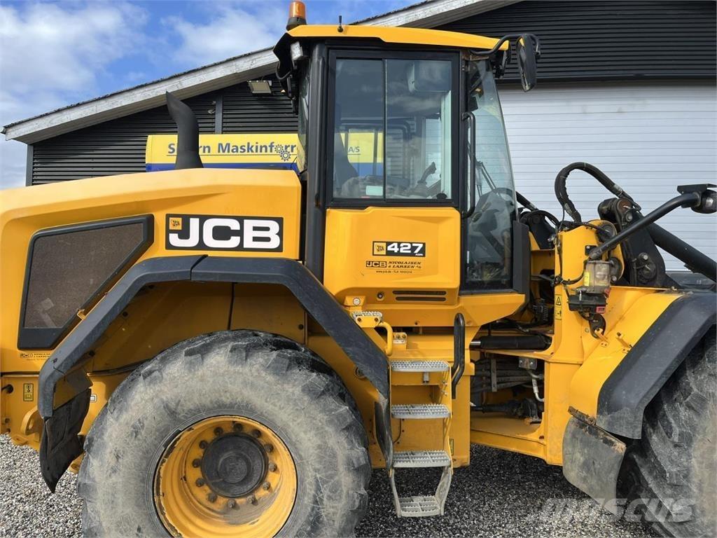 JCB 427 HT Gumikerekes homlokrakodók