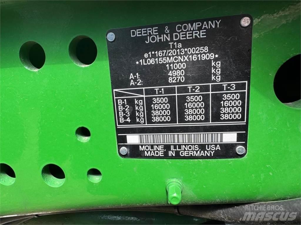 John Deere 6155M Traktorok