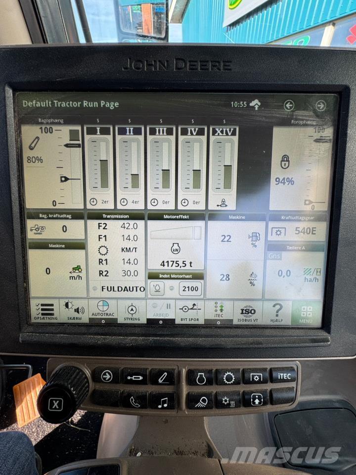 John Deere 6195R Traktorok