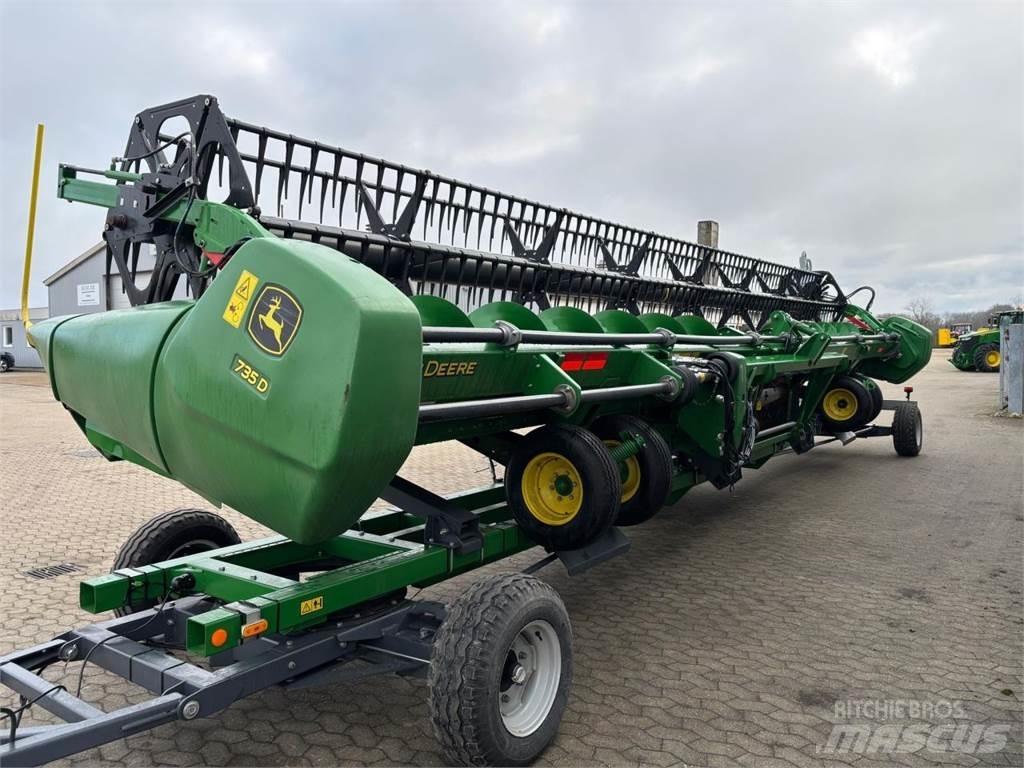 John Deere 735D Kombájn adapterek