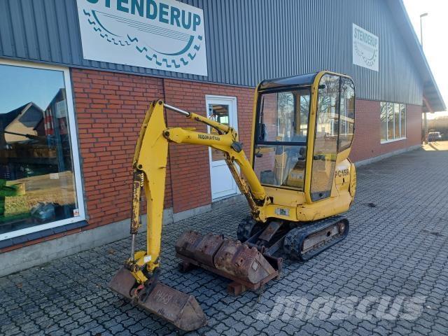 Komatsu PC15R Mini kotrók < 7t