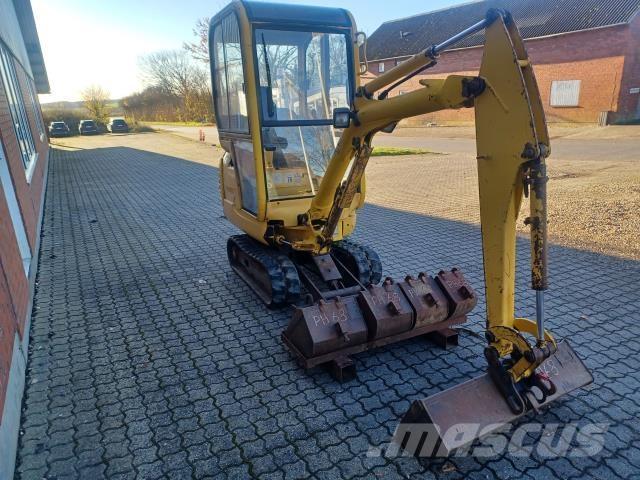 Komatsu PC15R Mini kotrók < 7t