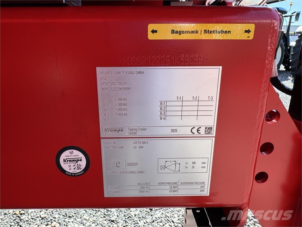 Krampe SK500 Egydobos hengerek