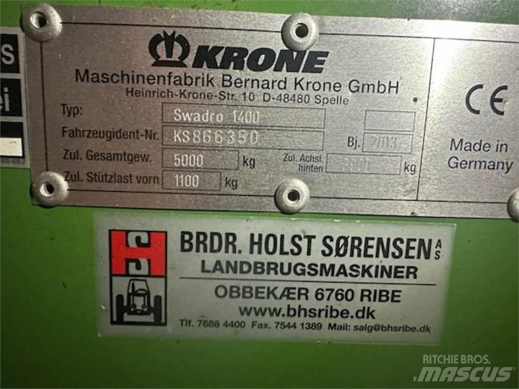 Krone SWADRO 1400 Rendkészítő