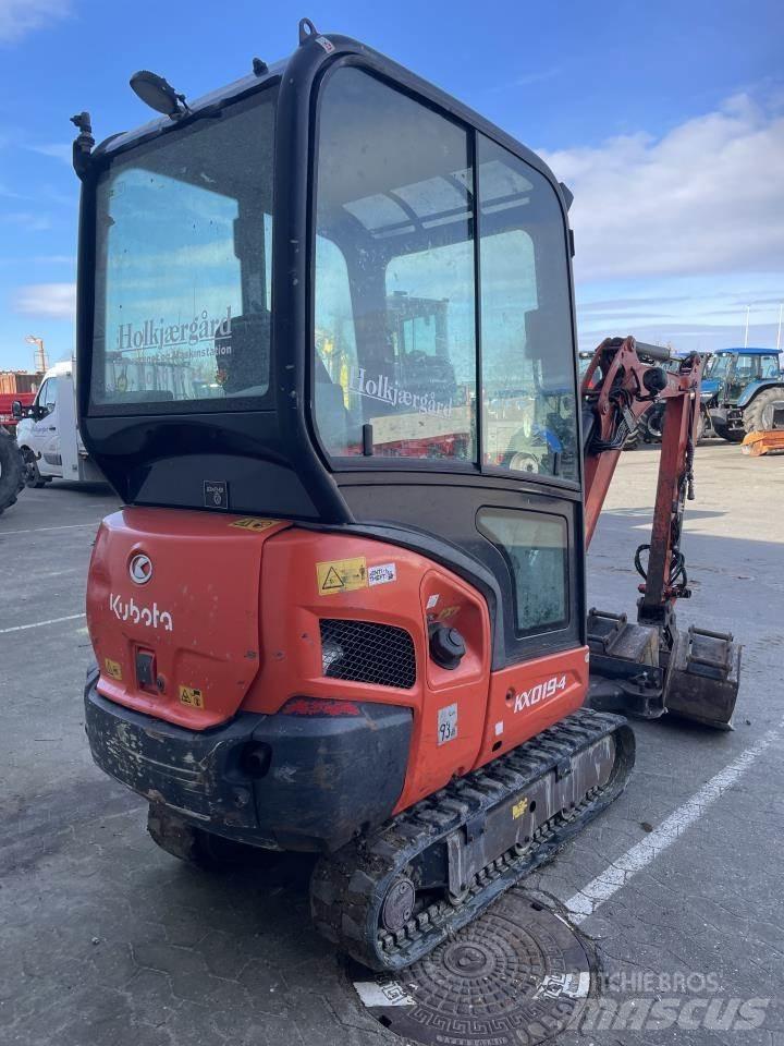 Kubota KX19-4 Mini kotrók < 7t