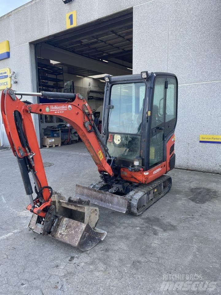 Kubota KX19-4 Mini kotrók < 7t