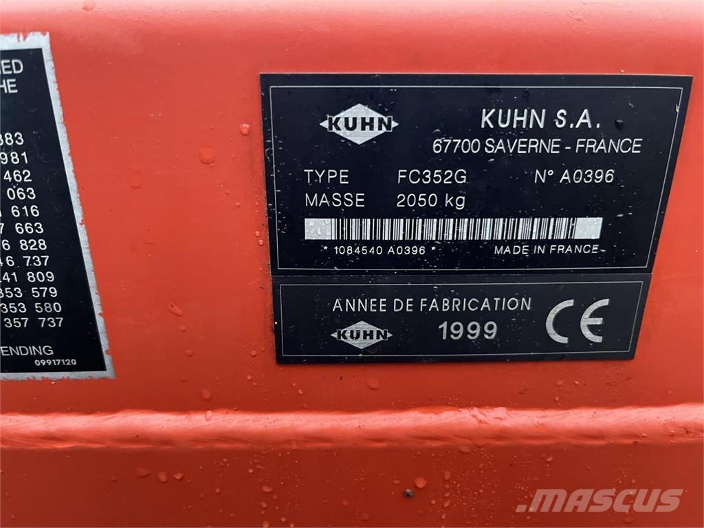 Kuhn FC 352 C Rendkészítő Kombájnok