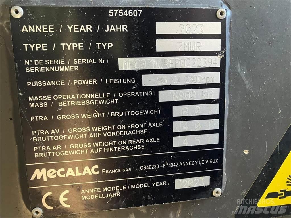 Mecalac 7MWR Gumikerekes kotrók