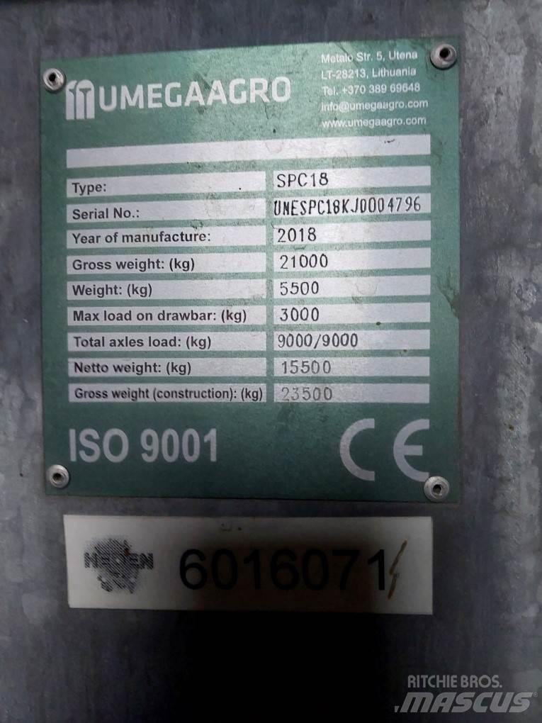 Mi SPC 18 Billenő Mezőgazdasági pótkocsik