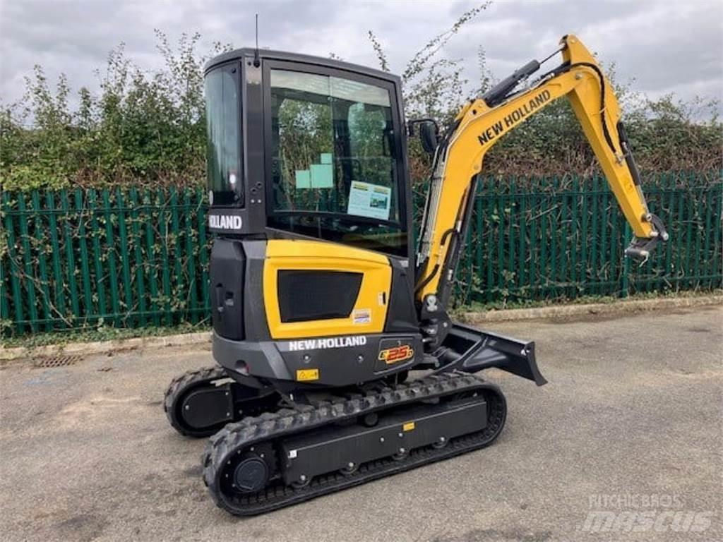 New Holland E25D Mini kotrók < 7t