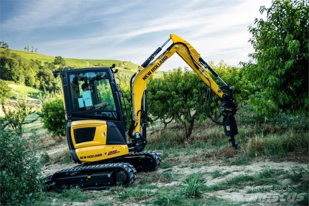New Holland E25D Mini kotrók < 7t