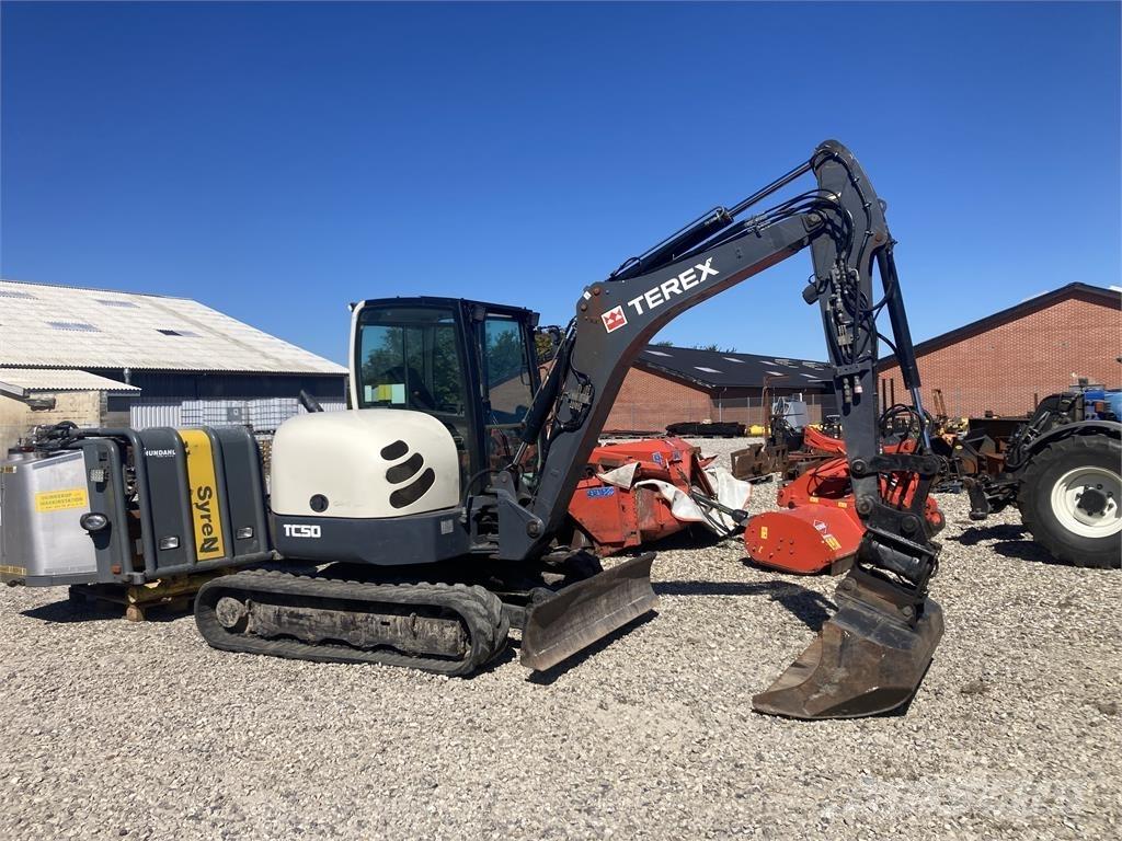 Terex TC50 Mini kotrók < 7t