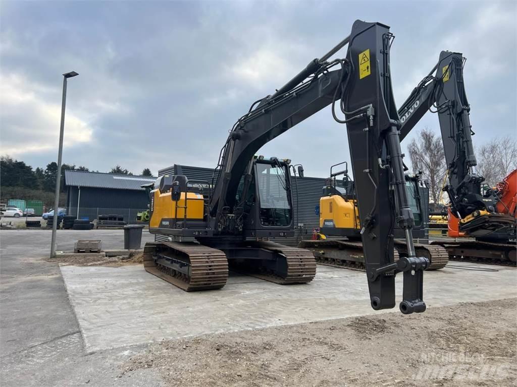 Volvo EC140EL Lánctalpas kotrók