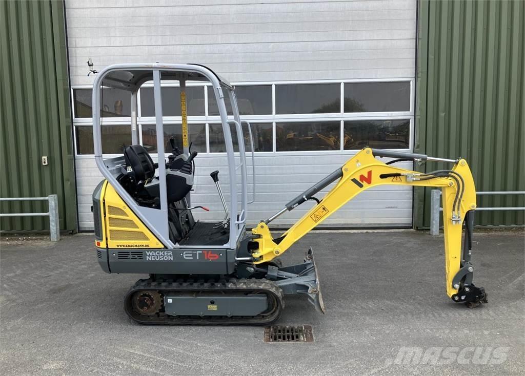 Wacker Neuson ET16 Mini kotrók < 7t