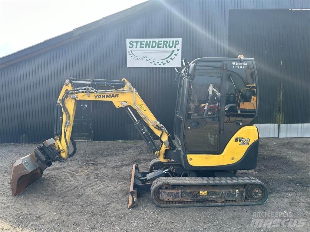 Yanmar SV22 Mini kotrók < 7t