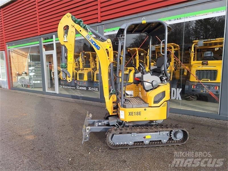 XCMG XE18E Mini kotrók < 7t