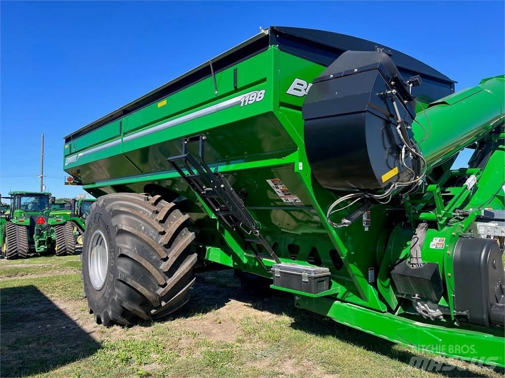 Brent 1198 Gabona átrakó kocsik