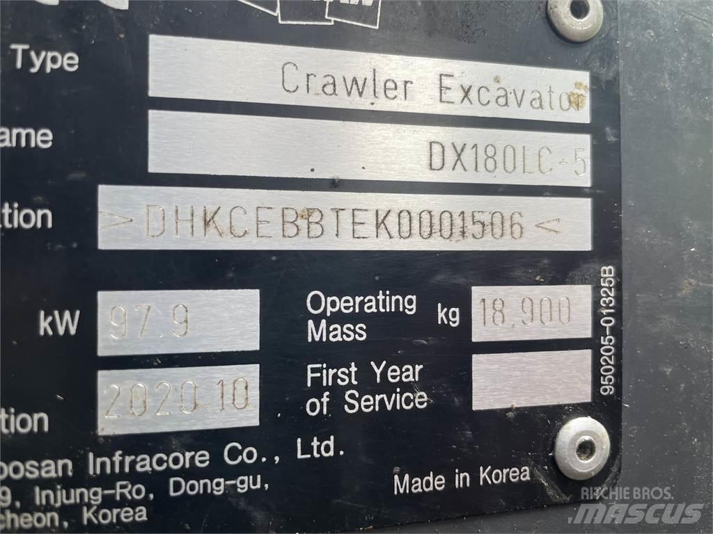 Doosan DX180LC Betakarítók