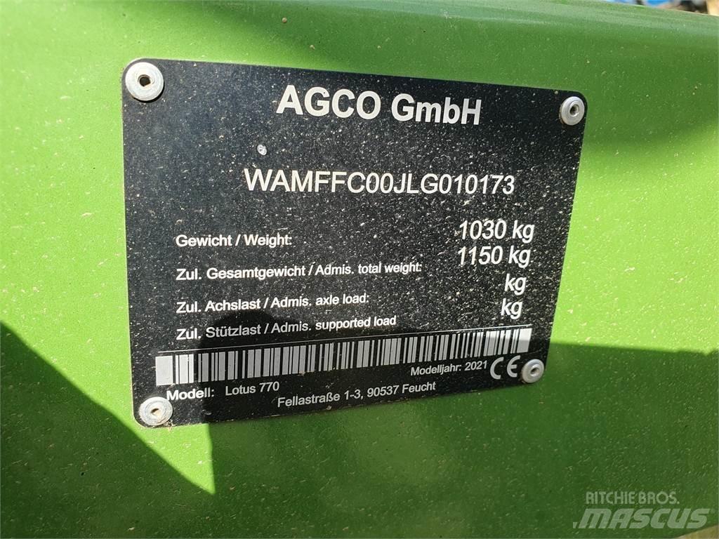 Fendt LOTUS 770 Rendkészítő
