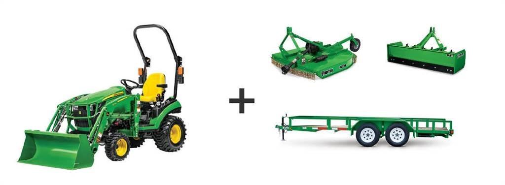 John Deere 1025R Kompakt traktorok