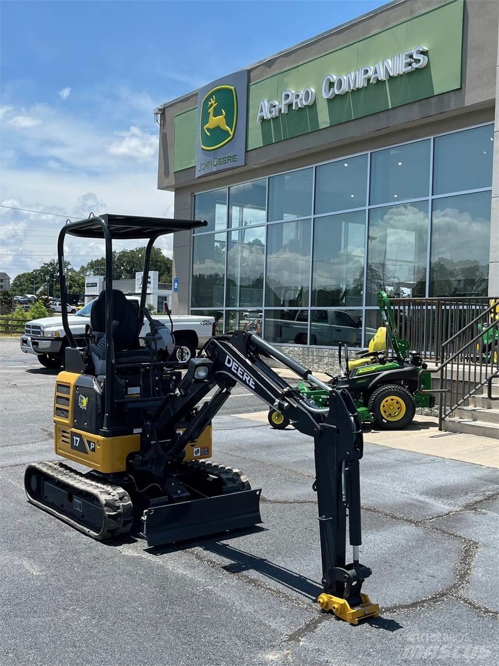 John Deere 17 P Mini kotrók < 7t