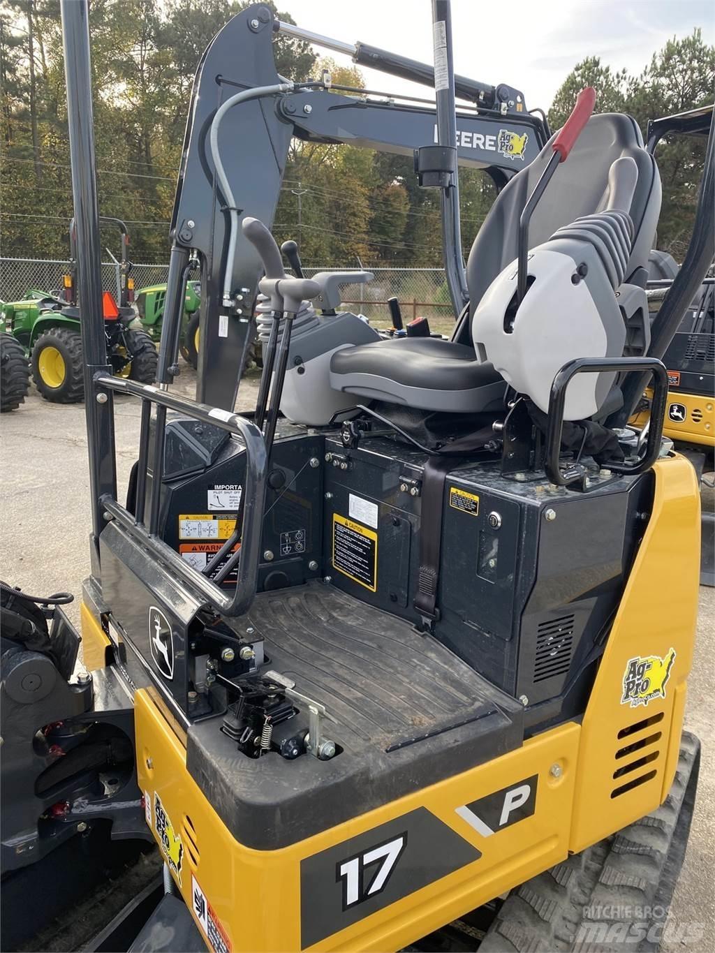 John Deere 17 P Mini kotrók < 7t