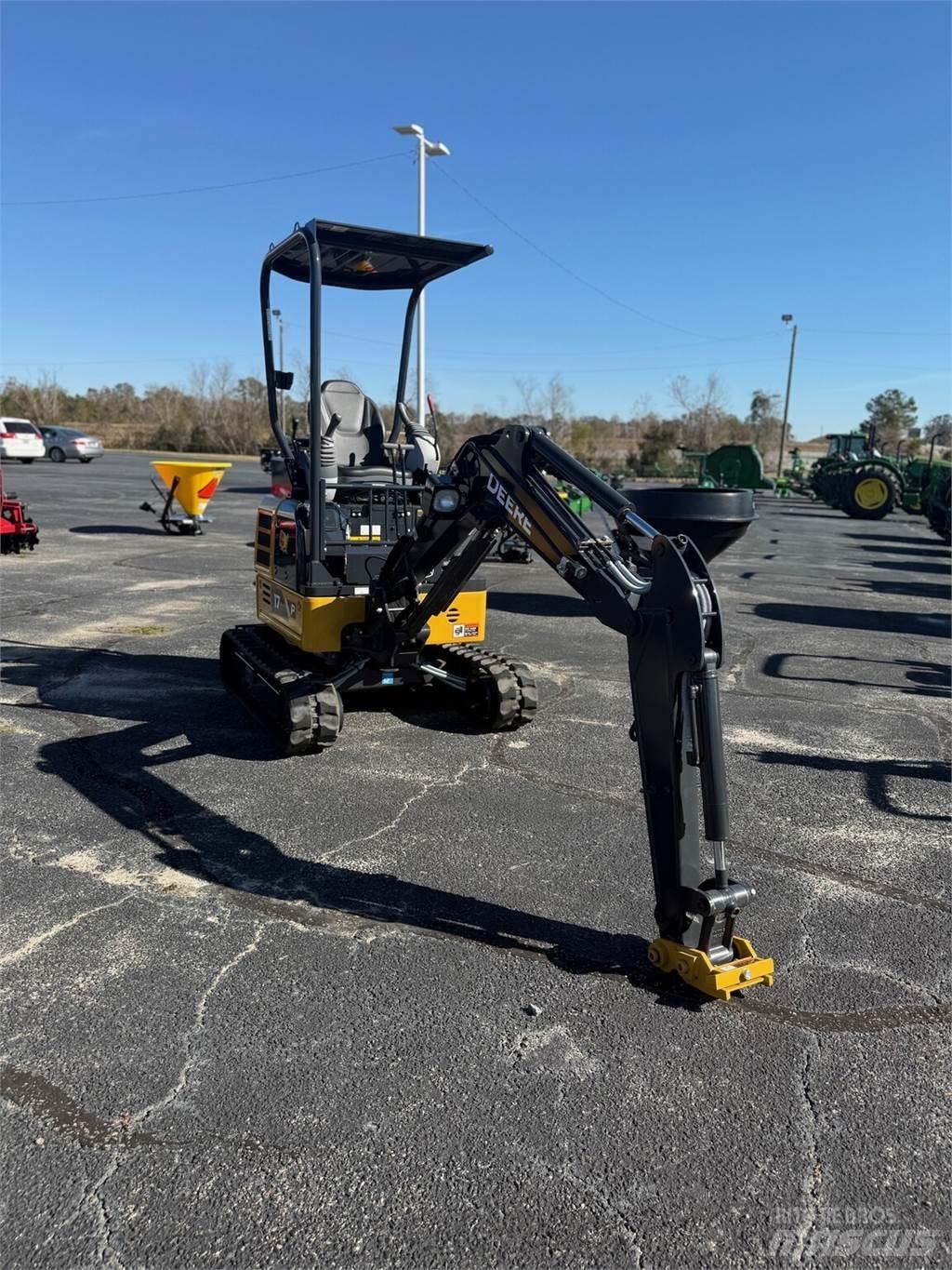 John Deere 17 P Mini kotrók < 7t