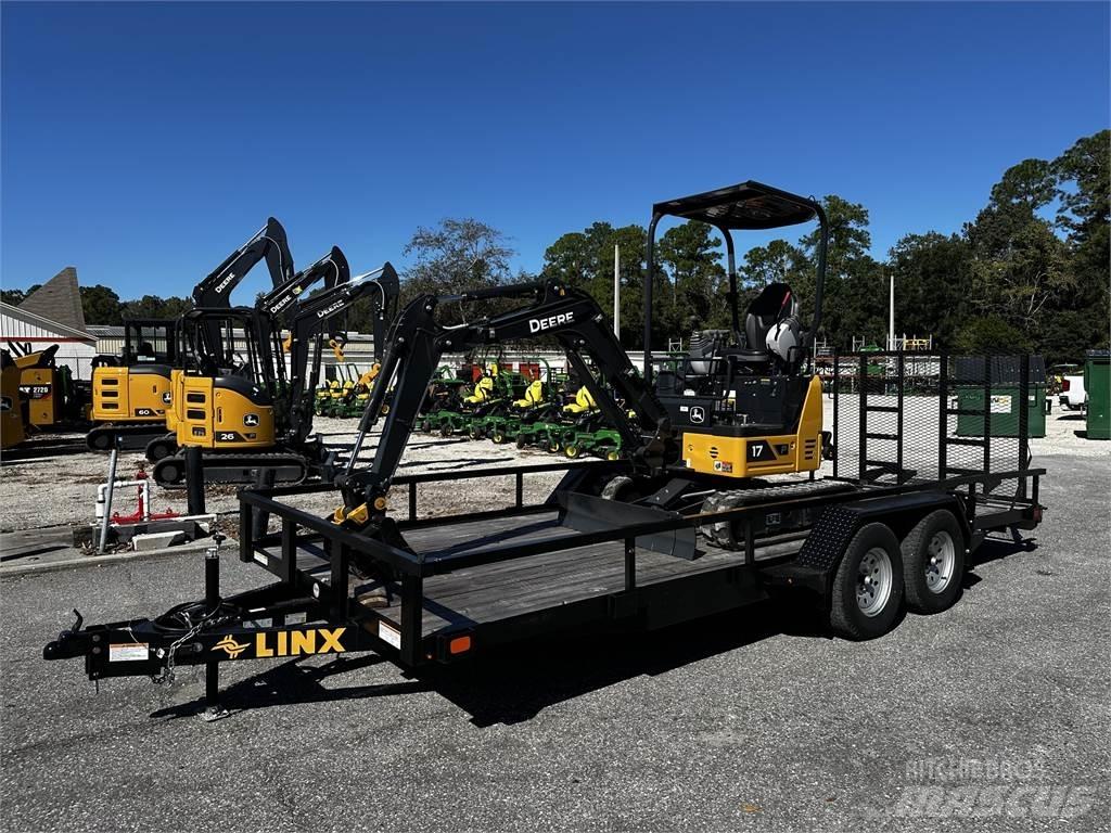 John Deere 17 P Mini kotrók < 7t