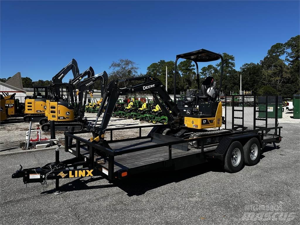 John Deere 17 P Mini kotrók < 7t
