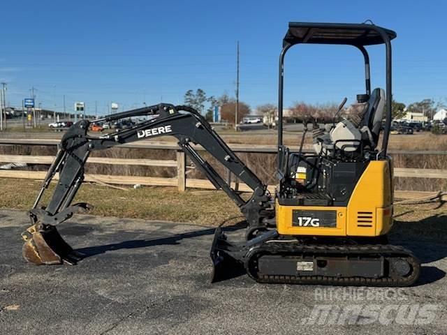 John Deere 17G Mini kotrók < 7t