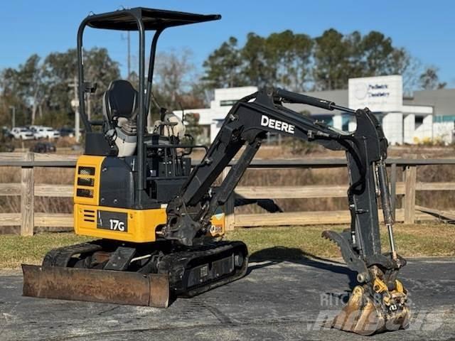 John Deere 17G Mini kotrók < 7t