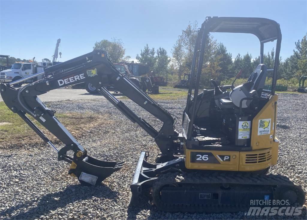 John Deere 26 P Mini kotrók < 7t
