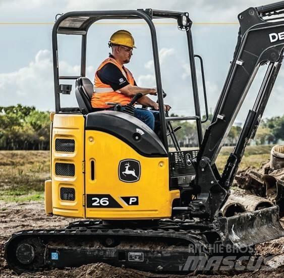 John Deere 26 P Mini kotrók < 7t