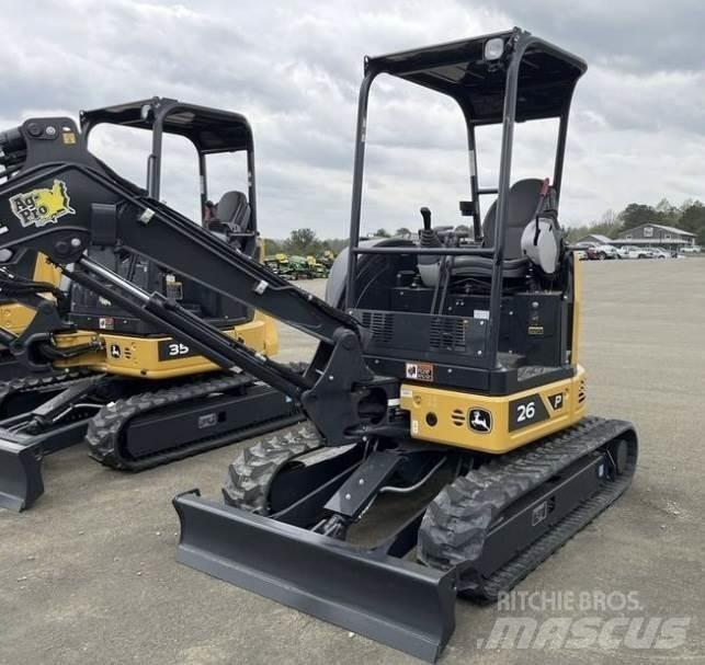 John Deere 26 P Mini kotrók < 7t