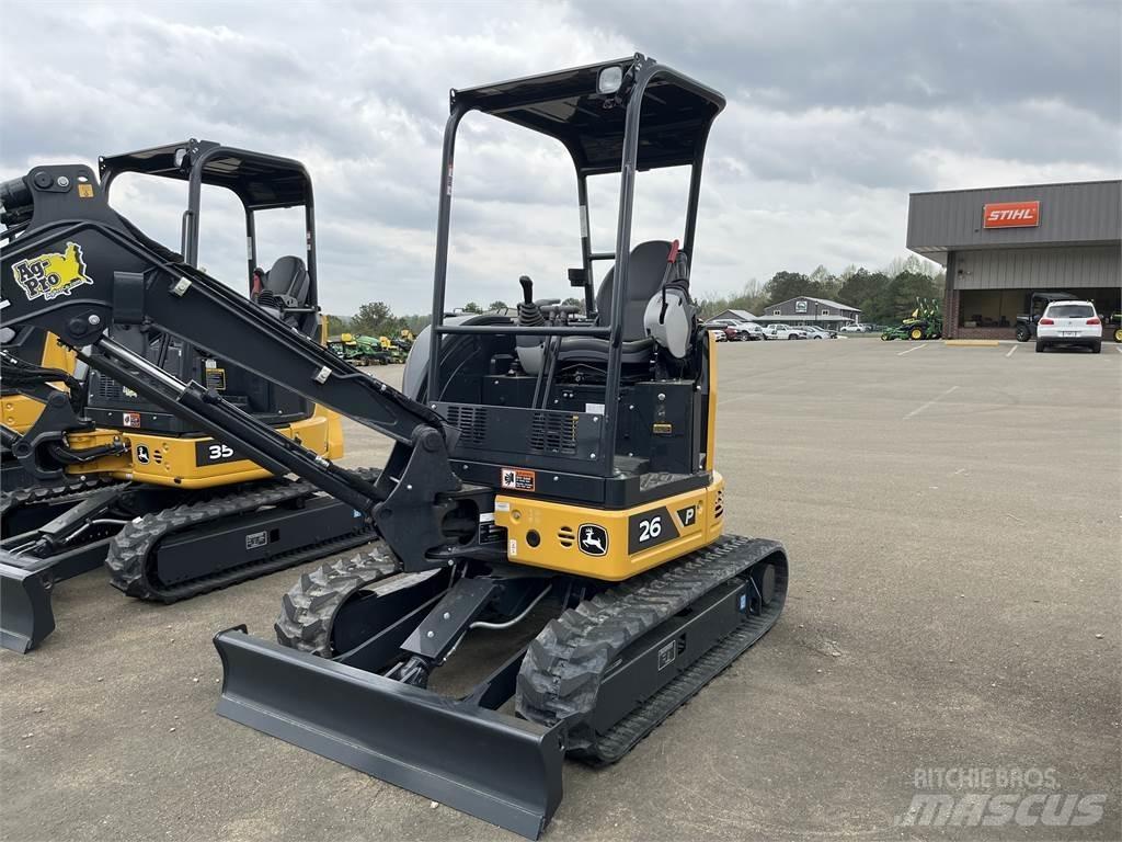 John Deere 26 P Mini kotrók < 7t